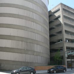 City-owned parking garage at 724 N. 2nd St. Pictured from Plankinton Ave.

Photo taken by Jeramey Jannene on May 29th, 2014. All Rights Reserved.