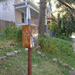 Little Free Library in Riverwest. Photo taken August 29th, 2013 by Dave Reid.