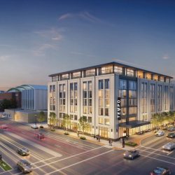 Proposed Tempo by Hilton Milwaukee hotel, December 2024 design.

Rendering by Kahler Slater.