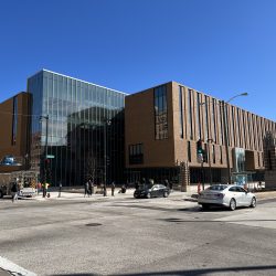 Dr. E.J. and Margaret O’Brien Hall in 2023. Photo taken March 23, 2023 by Jeramey Jannene. All Rights Reserved.
