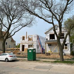 New Habitat for Humanity Homes. Photo taken May 17, 2023 by Graham Kilmer. All Rights Reserved.