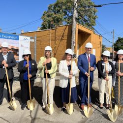 Sixteenth Street Community Health Centers Groundbreaking. Photo taken Aug. 15, 2023 by Jeramey Jannene. All Rights Reserved.