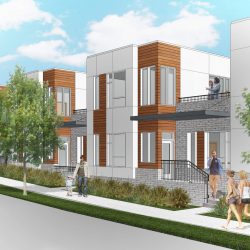 Rendering for development at 301 E. Brown St.

Rendering by Engberg Anderson Architects.