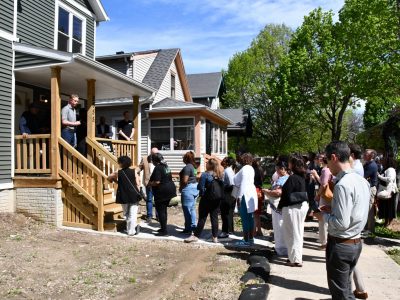 Housing Advocates Get Close Up Look At New Affordable Homes