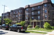 2821, 2813 and 2803 E. Belleview Pl.. Photo taken June 6th, 2021 by Jeramey Jannene. All Rights Reserved.