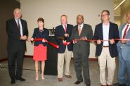 The ribbon cutting in the lobby of the Mercantile Lofts.

Photo taken July 14th, 2016 by Jeramey Jannene. All Rights Reserved.