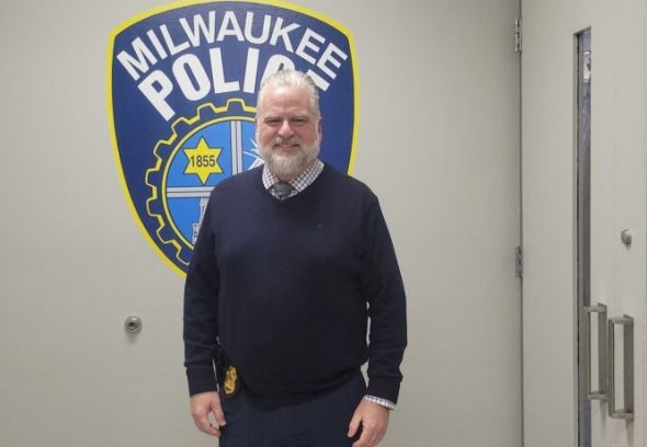 James Hutchinson became captain of MPD’s Homicide Division in 2020. (Edgar Mendez / Milwaukee Neighborhood News Service)