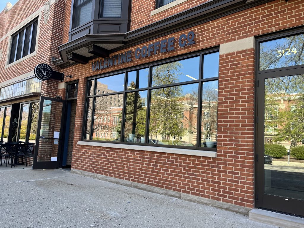 Valentine Coffee Roasters, 3126 N. Downer Ave. Photo taken May 9, 2025 by Sophie Bolich.