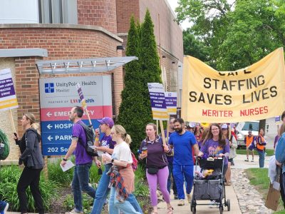 Nurses Strike at Madison Hospital