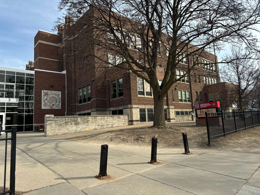 Fernwood Montessori School in Milwaukee is one of three schools in the city that will temporarily close Monday, March 17, due to “significant lead hazards.” Evan Casey/WPR