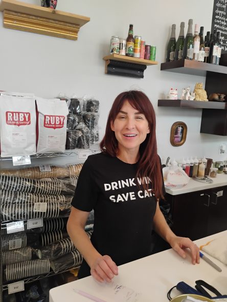 Owner Katy McHugh. Photo by Michael Horne.