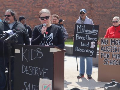 Outside MPS Lead Clinic, Coalition Demands District, City Be Proactive, Not Reactive
