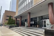 The Frank P. Zeidler Municipal Building in Milwaukee, which houses the Milwaukee Health Department, on May 1, 2025. Nick Rommel/WPR