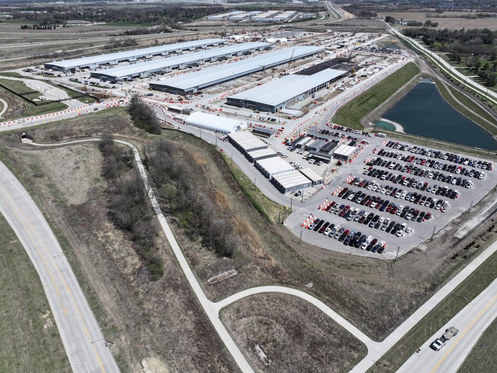 A Microsoft data center campus in West Des Moines. Photo Courtesy of West Des Moines