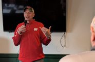 Schoemann spoke at the Dane County Republican’s monthly “Pints and Politics” meeting on Tuesday. (Photo by Baylor Spears/Wisconsin Examiner)