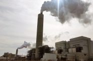 We Energies’ coal-fired Oak Creek power plant in southeast Wisconsin. Chuck Quirmbach/WPR