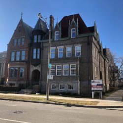 The Hawley House (left) and Bloodgood House.

Photo taken January 6th, 2020 by Jeramey Jannene. All Rights Reserved.