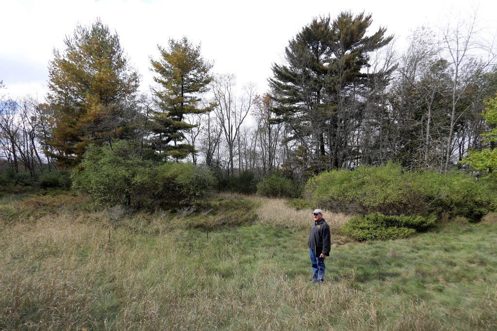 Jim Buchholz, retired long-time superintendent of Wisconsin’s Kohler-Andrae State Park, is photographed in the park on Oct. 11, 2018. Coburn Dukehart/Wisconsin Center for Investigative Journalism
