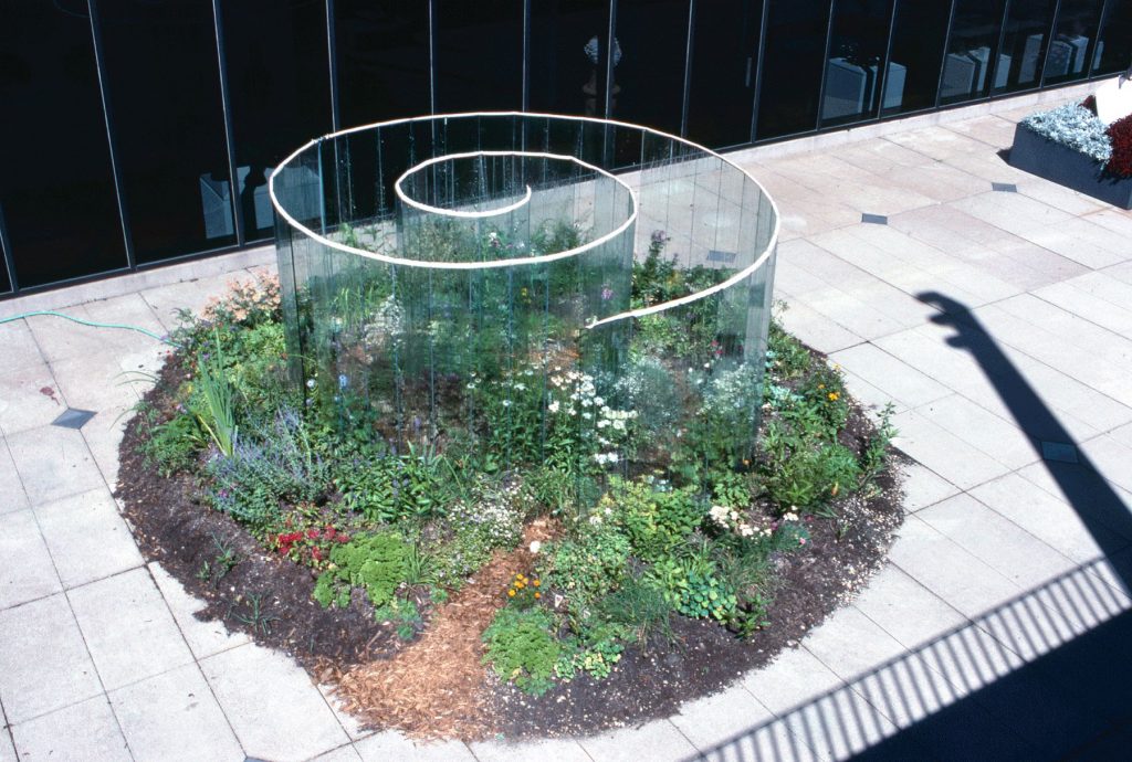'Glass Spiral' by Meg Webster. Photo via Paula Cooper Gallery.
