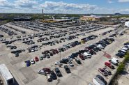The City of Milwaukee tow lot. Photo by Urban Milwaukee staff.