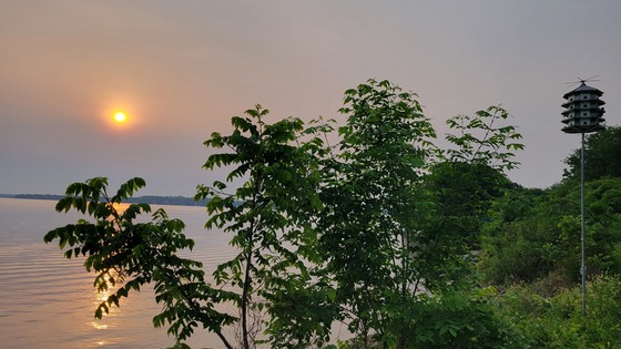 The DNR is recommending Wisconsinites reduce their time outdoors Tuesday, June 3 and into Wednesday, June 4 due to ongoing air quality advisories resulting from Canadian wildfire smoke. / Photo Credit: Wisconsin DNR