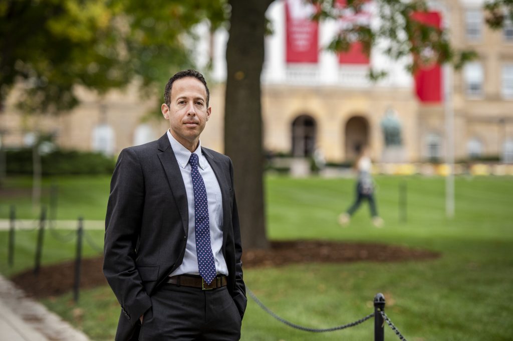 Rob Yablon is a law professor at UW-Madison. Angela Major/WPR