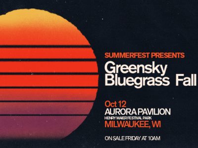 Summerfest Presents Greensky Bluegrass October 12 at Aurora Pavilion at Henry Maier Festival Park