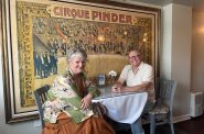 Honore and Tony Schiro, owners of Charles E. Fromage. Photo taken June 11, 2025 by Sophie Bolich.