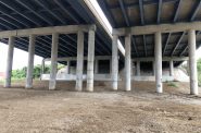 Empty space under Interstate 43/94 at W. Oklahoma Avenue. Photo by Jeramey Jannene.