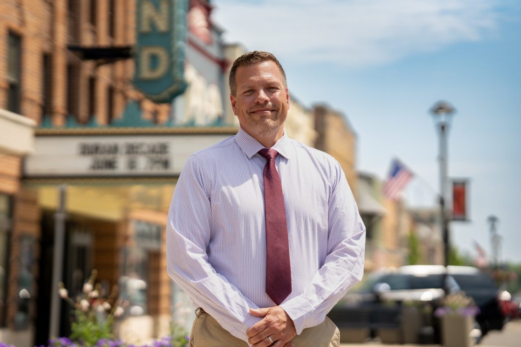 Jesse Thyes. Photo courtesy of the City of West Bend.