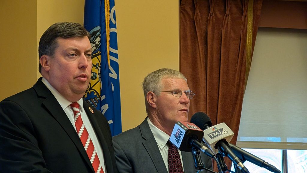 Committee co-chair Rep. Mark Born (R-Beaver Dam) said GBCI, which was built in 1898, won’t be discussed until the committee takes up the capital budget later this week. (Photo by Baylor Spears/Wisconsin Examiner)