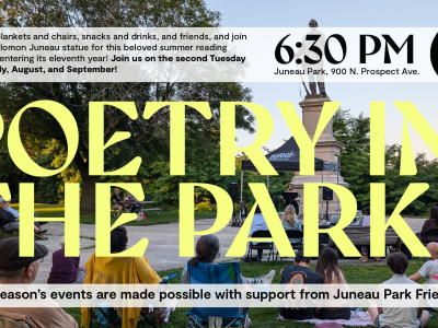 Poetry in the Park Returns for Its 11th Season