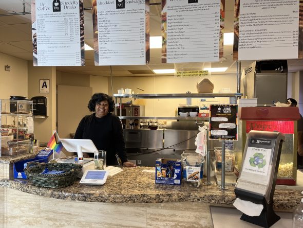 Rhonda Carter-Watson, owner of RCW's Cafe. Photo taken June 13, 2025 by Sophie Bolich.
