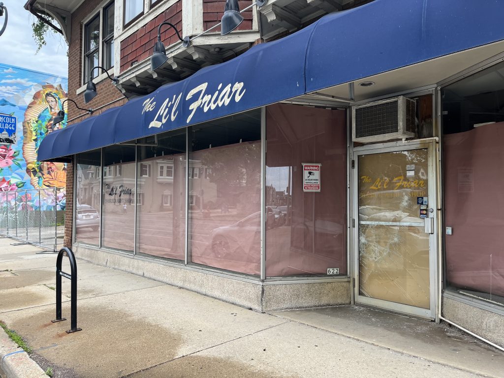 Site of future Brim Cafe, 620 W. Lincoln Ave. Photo taken June 24, 2025 by Sophie Bolich.