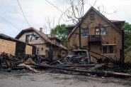 Illegal fireworks were reported on July 4 at the location of a fire in the 2900 block of North 53rd Street. It was one of seven fires that day in which fireworks were mentioned in the fire department dispatch. (Photo by Jonathan Aguilar / Milwaukee Neighborhood News Service / CatchLight Local)