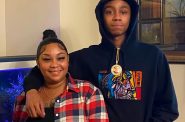Andrea Wilson, 41, stands next to her son Javon, who was murdered in 2023. His homicide remains unsolved. (Photo provided by Andrea Wilson)