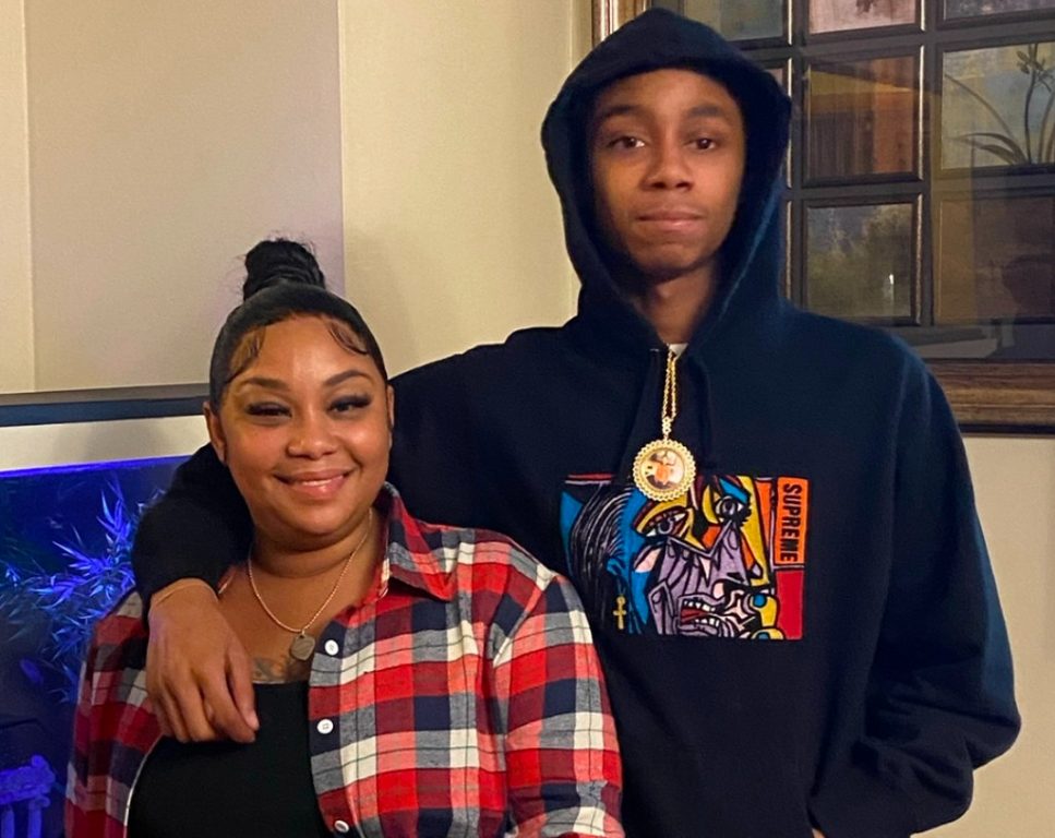 Andrea Wilson, 41, stands next to her son Javon, who was murdered in 2023. His homicide remains unsolved. (Photo provided by Andrea Wilson)