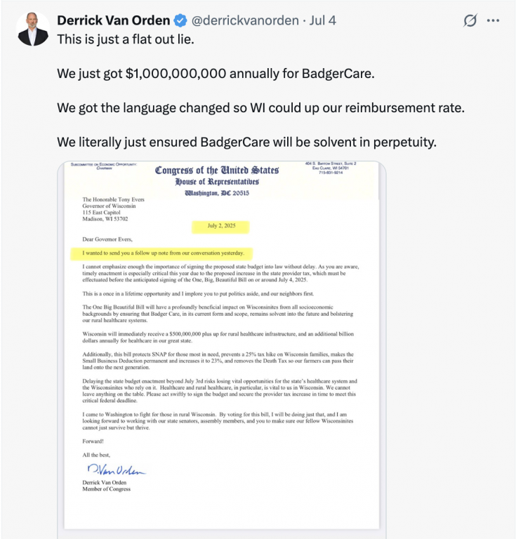Image from the Democratic Party of Wisconsin.