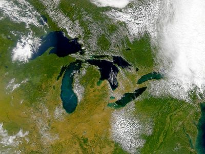 Great Lakes Region Getting Hotter, Wetter