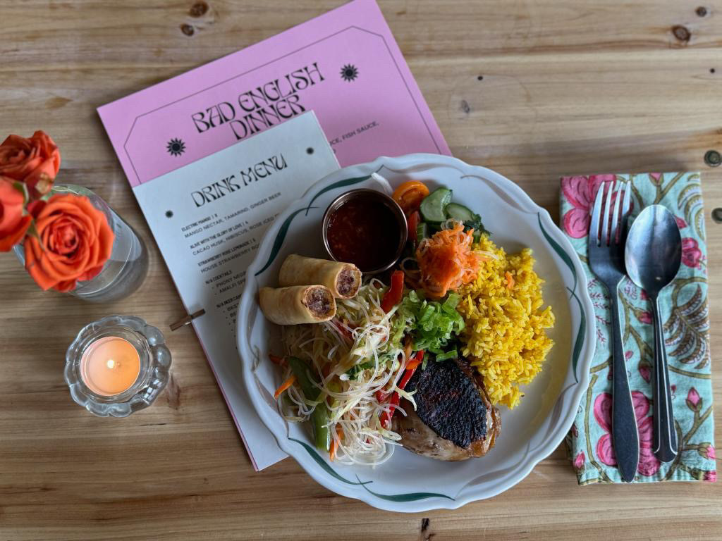 Filipino feast from Bad English. Photo courtesy of Juneil Cabreza.