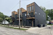 New homes developed in Bay View, 921-925 E. Otjen St. Photo by Jeramey Jannene.