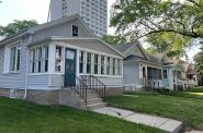Puddlers' cottages on the 2500 block of S. Superior Street. Photo by Jeramey Jannene.