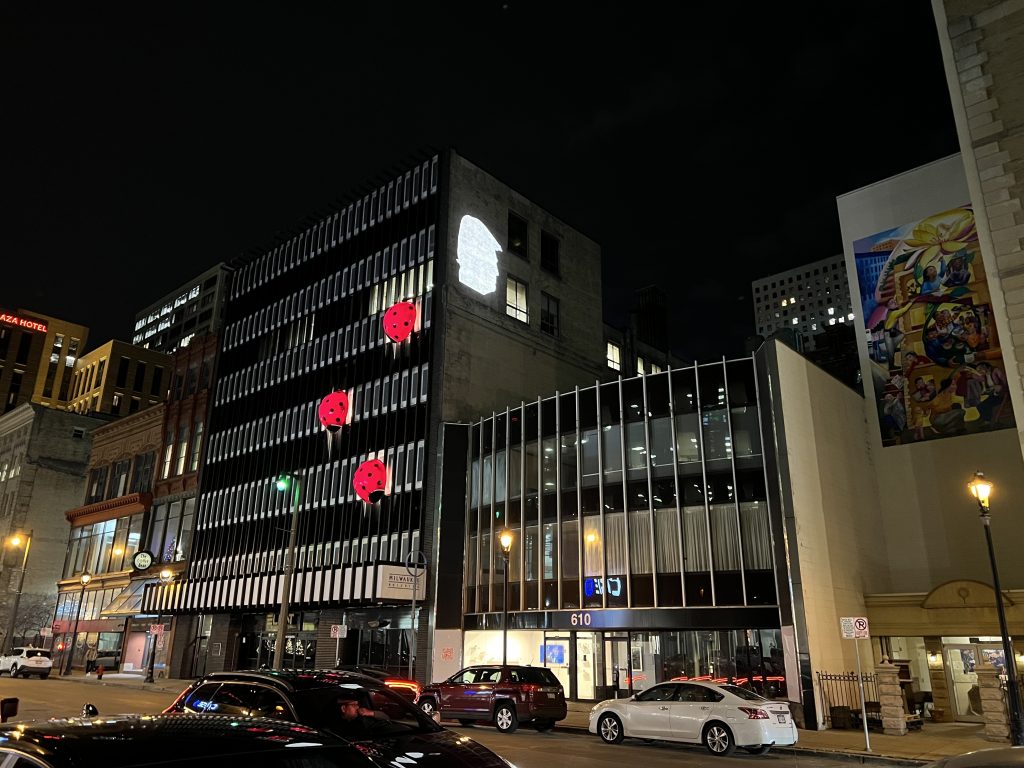 ELMNT Lounge and 622 N. Water St. building. Photo by Jeramey Jannene.