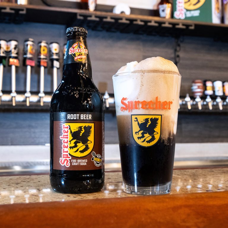 Sprecher Root Beer Float. Photo courtesy of Sprecher Brewing.