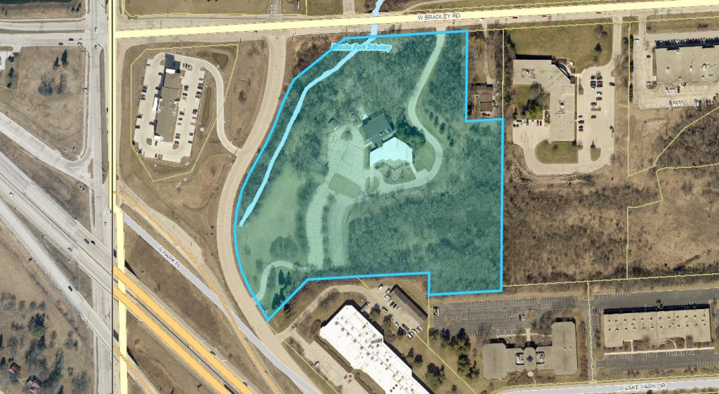 11919 W. Bradley Rd. Image from City of Milwaukee land management system.