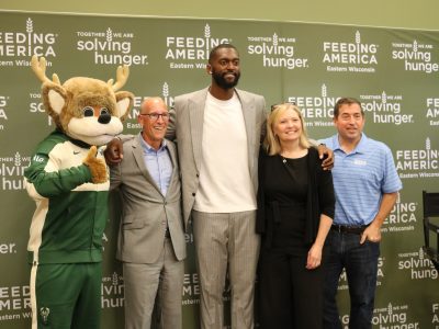 Feeding America’s New Board Member is a Milwaukee Buck
