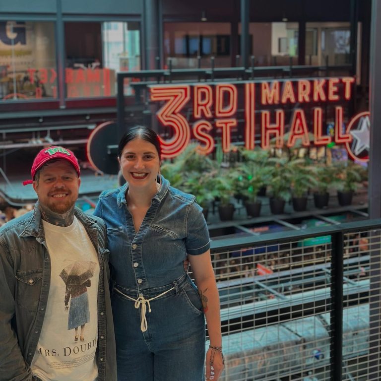 Ben Spangler and Gabriella Grant. Photo courtesy of 3rd Street Market Hall.