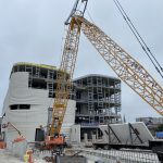 Exterior Facade Goes Up On New Museum