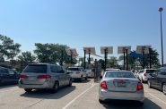 Motor vehicle entrance at Milwaukee County Zoo. Photo by Jeramey Jannene.