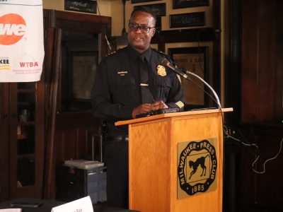 Milwaukee Police Chief Faces Tough Questions During Luncheon